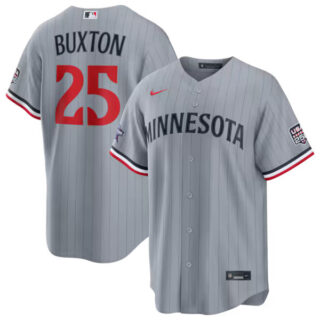 2026 All-Star Game Minnesota Twins #25 Byron Buxton Gray Replica Jersey