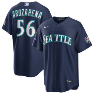 2026 All-Star Game Seattle Mariners #56 Randy Arozarena Navy Replica Jersey