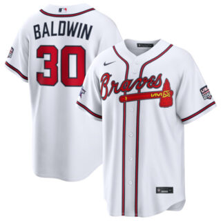 2026 All-Star Game Atlanta Braves #30 Drake Baldwin White Replica Jersey