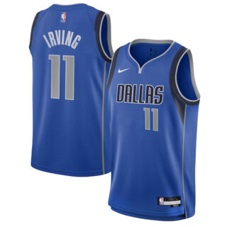 Youth Kyrie Irving Dallas Mavericks #11 Swingman Jersey - Icon Edition - Blue