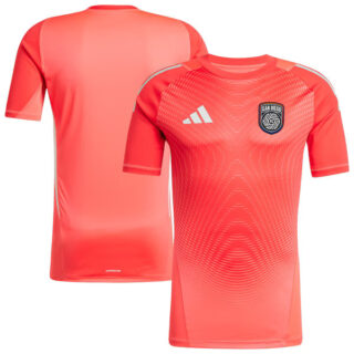 Men's San Diego FC adidas 2025 Goalkeeper Jersey - Red