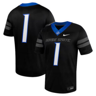 Men's #1 Boise State Broncos Untouchable Football Jersey - Black