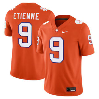 Men's Travis Etienne Clemson Tigers Player Game Jersey - Orange