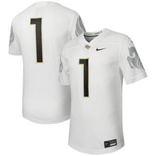Men's #1 UCF Knights Untouchable Replica Football Jersey - White
