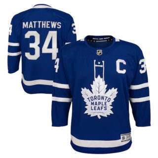 Youth Auston Matthews Toronto Maple Leafs #34 Home Premier Player Jersey - Blue