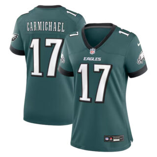 Women's Harold Carmichael Philadelphia Eagles #17 Team Retired Player Game Jersey - Midnight Green