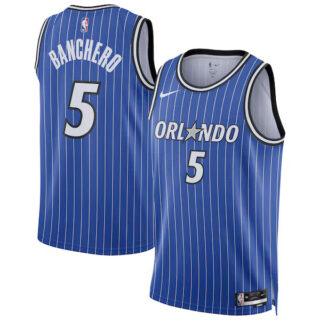 Women's Paolo Banchero Orlando Magic #5 Swingman Player Jersey - Icon Edition - Blue