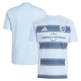 Men's Sporting Kansas City adidas 2025 One KC Jersey - Light Blue