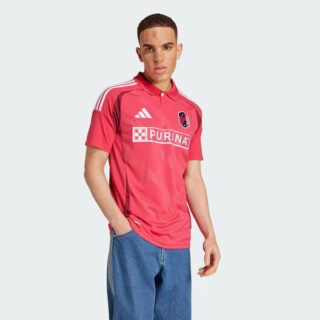 Men's St. Louis City SC adidas 2025 Forever CITY Red Jersey - Red