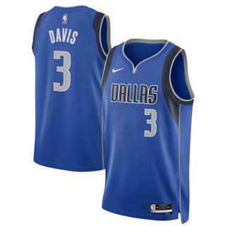 Women's Anthony Davis Dallas Mavericks #3 Swingman Player Jersey - Icon Edition - Blue