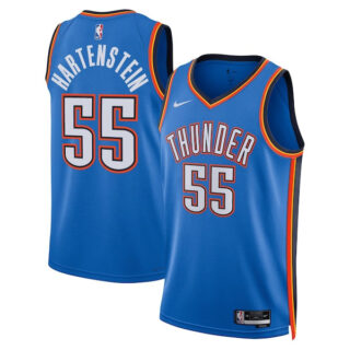 Women's Isaiah Hartenstein Oklahoma City Thunder #55 Swingman Player Jersey - Icon Edition - Blue