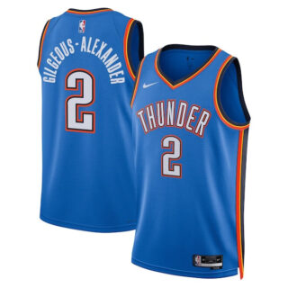 Women's Shai Gilgeous-Alexander Oklahoma City Thunder #2 Swingman Jersey - Icon Edition - Blue