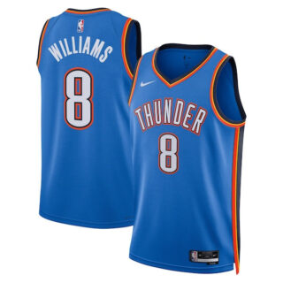 Women's Jalen Williams Oklahoma City Thunder #8 Swingman Jersey - Icon Edition - Blue