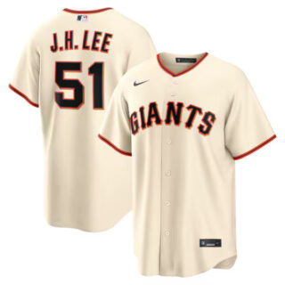 Jung Hoo Lee San Francisco Giants #51 Home Jersey - Cream