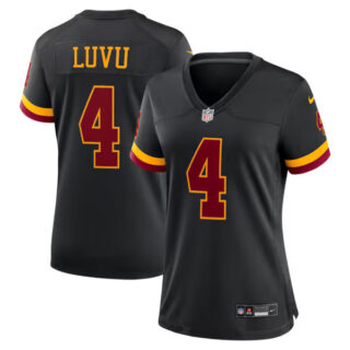 Women's Frankie Luvu Washington Commanders #4 Hail Raiser Alternate Game Jersey - Black