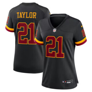 Women's Sean Taylor Washington Commanders #21 Hail Raiser Alternate Retired Game Jersey - Black