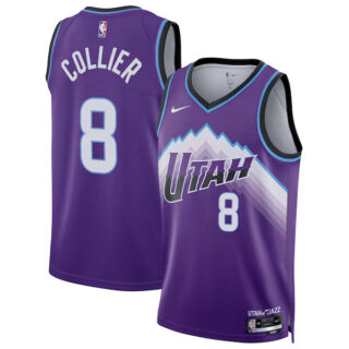 Women's Isaiah Collier Utah Jazz #8 Swingman Jersey - Icon Edition - Purple