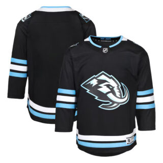 Youth Utah Mammoth Home Premier Jersey - Black