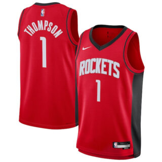 Youth Amen Thompson Houston Rockets #1 Swingman Jersey - Icon Edition - Red