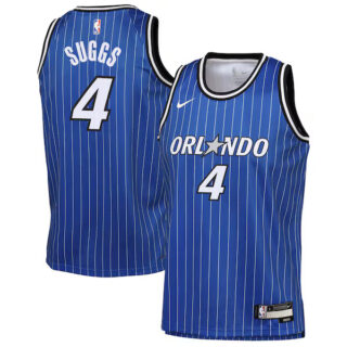 Youth Jalen Suggs Orlando Magic #4 Swingman Jersey - Icon Edition - Blue