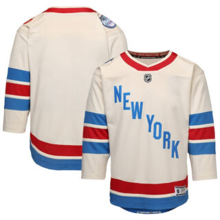 Youth New York Rangers Outerstuff 2026 NHL Winter Classic Premier Jersey - White
