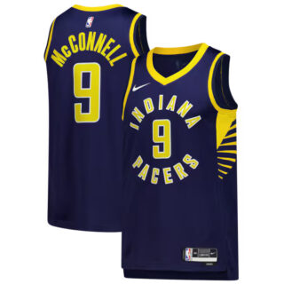 Women's T.J. McConnell Indiana Pacers #9 Swingman Jersey - Icon Edition - Navy