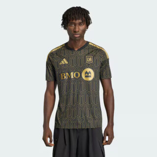 Men's LAFC adidas 2026 Primary Kit Jersey - Black