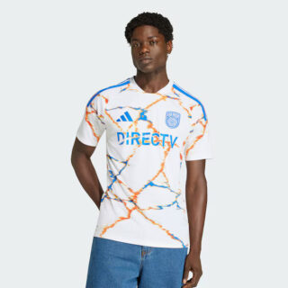 Men's San Diego FC adidas 2026 Unprecedented Unity Kit Jersey - White