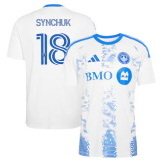 Men's Hennadii Synchuk CF Montreal #11 adidas 2026 The Procure Jersey Jersey - White