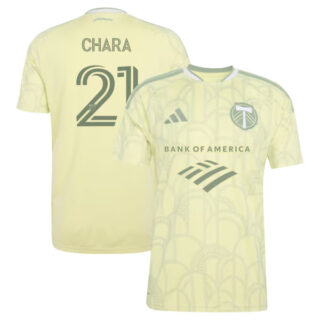 Men's Diego Chara Portland Timbers #21 adidas 2026 Civic Stadium Kit Jersey - Yellow
