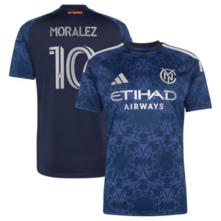 Men's Maximiliano Moralez New York City FC #27 adidas 2026 The All Nations Kit Jersey - Blue