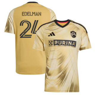 Men's Daniel Edelman St. Louis CITY SC #75 adidas 2026 The Tina Turner Kit Jersey Yellow