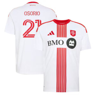 Men's Jonathan Osorio Toronto FC #21 adidas 2026 Winter Kit Jersey - White