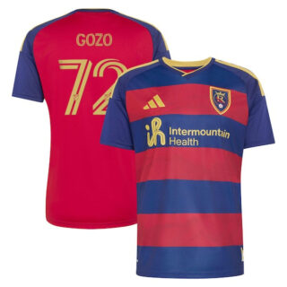 Men's Zavier Gozo Real Salt Lake #72 adidas 2026 The Switchback Jersey Red