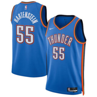 Women's Isaiah Hartenstein Oklahoma City Thunder #55 Swingman Jersey - Icon Edition - Blue