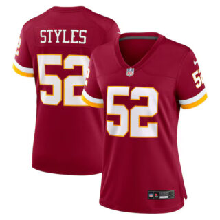 Women's Sonny Styles Washington Commanders #52 Game Jersey - Burgundy