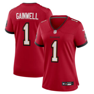 Women's Kenneth Gainwell Tampa Bay Buccaneers #1 Team Game Jersey - Red