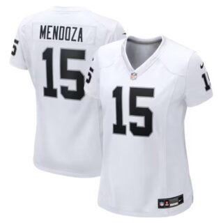 Women's Fernando Mendoza Las Vegas Raiders #15 Game Player Jersey - White