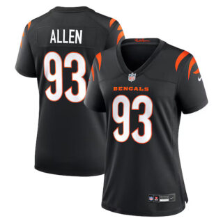 Women's Jonathan Allen Cincinnati Bengals #93 Team Game Jersey - Black