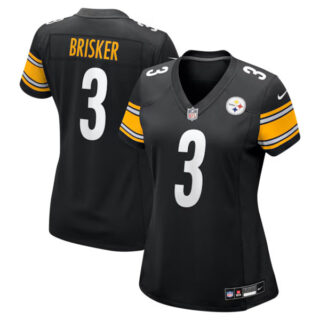 Women's Jaquan Brisker Pittsburgh Steelers #3 Team Game Jersey - Black