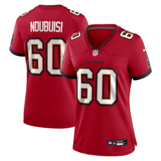 Women's Haggai Ndubuisi Tampa Bay Buccaneers #60 Team Game Jersey - Red