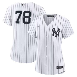 Women's Spencer Jones New York Yankees #78 Home Jersey - White