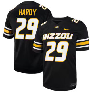 Men's Ahmad Hardy Missouri Tigers Game Football Jersey - Black
