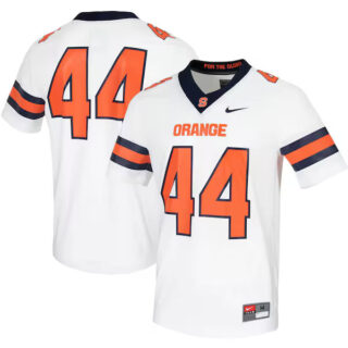 Men's #44 Syracuse Orange Untouchable Game Jersey - White