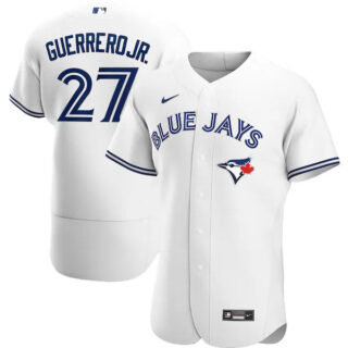 Men's Vladimir Guerrero Jr. Toronto Blue Jays #27 Home Authentic Player Jersey - White