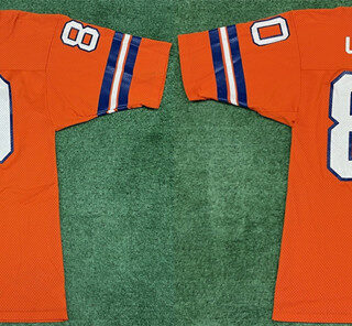 Men's Denver Broncos #80 Rick Upchurch Orange Stitched Football Jersey