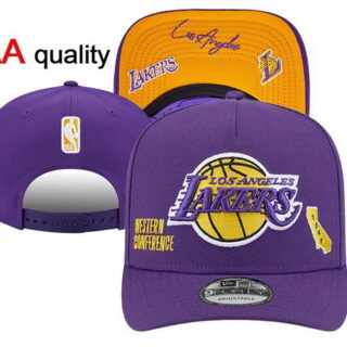 Los Angeles Lakers 2026 Stitched Snapback Hats 003