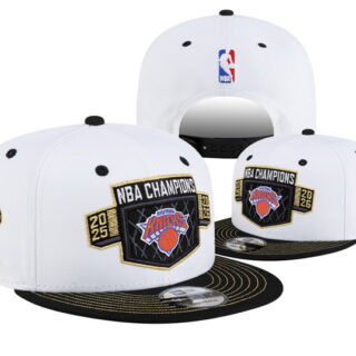 New York Knicks 2026 Stitched Champions Snapback Hats 003