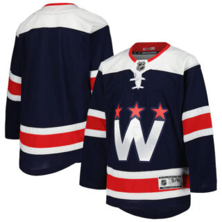 Youth Washington Capitals 2020/21 Alternate Premier Jerseys - Navy
