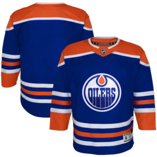 Youth Edmonton Oilers Home Premier Jersey - Royal